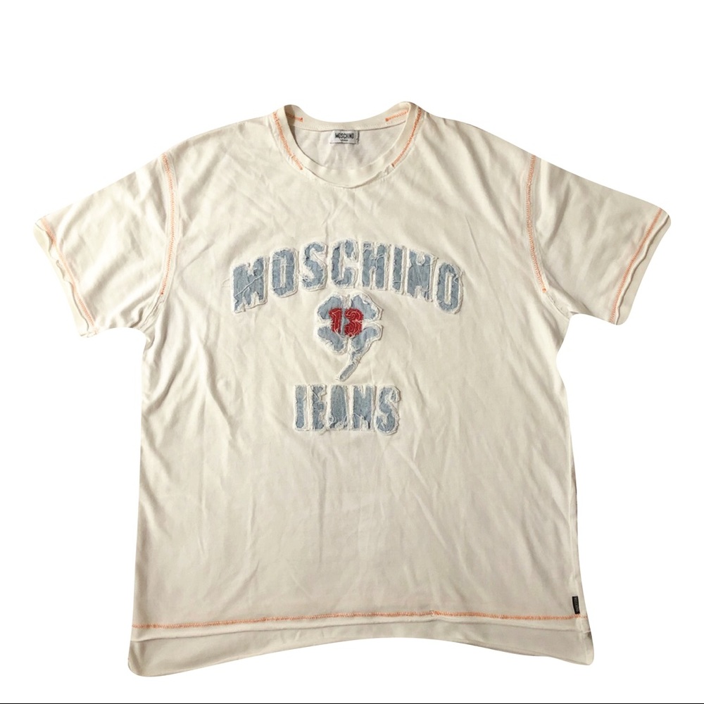 Vintage Moschino Jeans White Tee